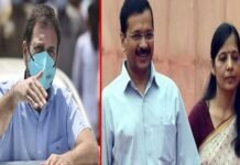 कांग्रेस नेता राहुल गांधी तथा अरविंद केजरीवाल की पत्नी सुनीता भी हुए कोरोना संक्रमित rahul gandhi corona positive