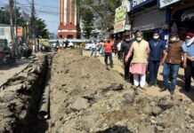 मुख्यमंत्री तीरथ ने किया स्मार्ट सिटी के कार्यों का औचक स्थलीय निरीक्षण, स्मार्ट सिटी के काम में लापरवाही बर्दाश्त नहीं smart-city-work-dehradun