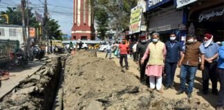 मुख्यमंत्री तीरथ ने किया स्मार्ट सिटी के कार्यों का औचक स्थलीय निरीक्षण, स्मार्ट सिटी के काम में लापरवाही बर्दाश्त नहीं smart-city-work-dehradun