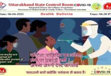 उत्तराखंड में कोरोना का कहर : आज मिले 791 कोरोना संक्रमित, 7 लोगों की मौत uttarakhand corona case today