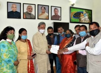 मुख्यमंत्री तीरथ सिंह रावत ने पूरी की नंदप्रयाग, घाट क्षेत्र के ग्रामीणों की मुराद villagers-of-Nandprayag-Ghat