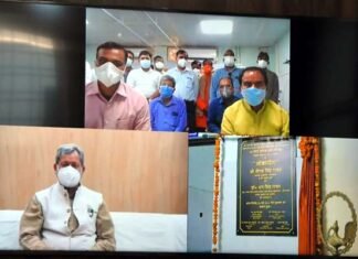 मुख्यमंत्री तीरथ सिंह रावत ने श्रीनगर मेडिकल कॉलेज में 30 नए आईसीयू बेड का किया वर्चुअल लोकार्पण 30 new ICU beds Launched in Srinagar Medical College