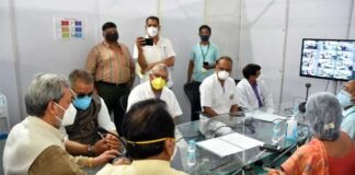 मुख्यमंत्री ने आईडीपीएल ऋषिकेश में DRDO द्वारा निर्मित 500 बेड के कोविड सेंटर का किया उद्घाटन 500-bed-covid-Center-at-IDPL-Rishikesh