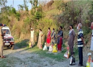 कोरोना काल मे अन्नपूर्णा बनती मिशन हौसला मुहिम Annapurna mission