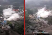 उत्तराखंड: देवप्रयाग में बादल फटने से तबाही की खबर, कई दुकानें हुई जमींदोज Cloud burst in Devprayag