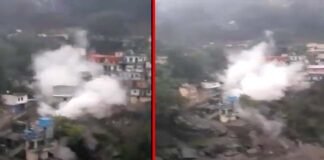 उत्तराखंड: देवप्रयाग में बादल फटने से तबाही की खबर, कई दुकानें हुई जमींदोज Cloud burst in Devprayag