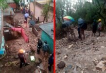 उत्तराखंड : खांकरा-कोटली में बादल फटने से मची तबाही, घरों में घुसा मलबा Cloud burst in Khankara-Kotli of Rudraprayag