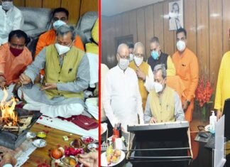 मुख्यमंत्री बनने के बाद पहली बार विधानसभा पहुंचे तीरथ सिंह रावत, पूजा-अर्चना के बाद शुरू किया काम Cm Tirath reached the assembly for the first time