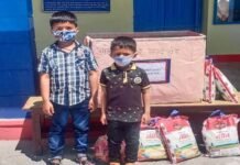 “मिशन हौसला” से प्रेरित नन्हे बालकों ने कम्यूनिटी बास्केट में दिया अपना योगदान Mission Encouragement