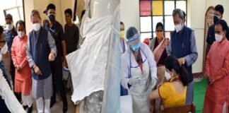 सीएम तीरथ ने जिला अस्पताल गोपेश्वर में ऑक्सीजन जनरेशन प्लांट और कोविड सेंटर की व्यवस्थाओं का किया निरीक्षण Oxygen Generation Plant and Kovid Center at District Hospital Gopeshwar