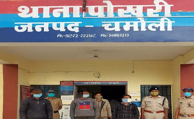 Pokhari-police-arrested Pokhari police arrested those who attacked police team for removing illegal encroachment