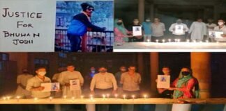 सलपड़ हत्याकांड को लेकर पूरे देश में न्याय की माँग तेज, पंजाब राज्य के प्रवासी उतराखण्डी समुदाय (कुमाऊँ सभा) ने कैंडल मार्च निकालकर किया विरोध प्रदर्शन Demand of justice intensified in the entire country over the Salpad massacre