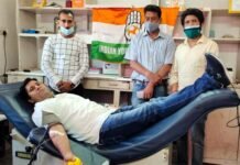 “रक्तदान महाअभियान सेवा सप्ताह” के तहत पौड़ी में आयोजित शिविर में कई लोगों ने किया रक्तदान blood-donation