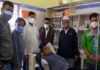स्व. राजीव गांधी की पुण्यतिथि पर कांग्रेस कार्यकर्ताओं ने किया रक्तदान Congress workers donated blood on Rajiv Gandhi's death anniversary