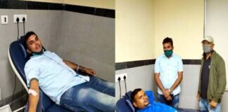 पूर्व प्रधानमंत्री स्व. राजीव गांधी की पुण्यतिथि पर सतपुली में लगाया रक्तदान शिविर bood-donation-satpuli