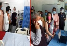 उत्तरकाशी पहुंचे सीएम तीरथ ने बड़कोट में कोविड केयर सेंटर का किया निरीक्षण cm-tirath