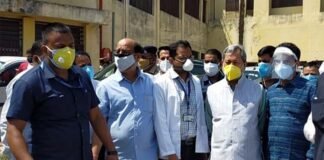 मुख्यमंत्री ने जिला चिकित्सालय बौराड़ी में निरीक्षण के दौरान निर्माणाधीन 500 एलपीएम के ऑक्सिजन जनरेशन प्लांट को एक सप्ताह में पूरा करने के दिए निर्देश district-hospital-baurayi