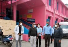 जिला अस्पताल पौड़ी में कोविड-19 आईसीयू वार्ड तैयार न होने पर डीएम ने जताई नाराजगी district hospital pauri