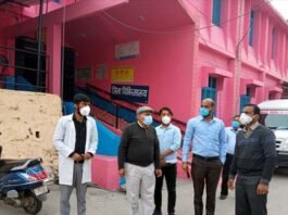 जिला अस्पताल पौड़ी में कोविड-19 आईसीयू वार्ड तैयार न होने पर डीएम ने जताई नाराजगी district hospital pauri