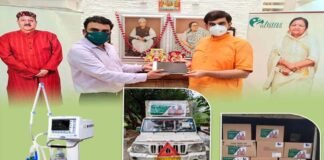 ‘अहर्निशं सेवामहे’ की परिकल्पना के साथ कोरोना संक्रमण से लड़ने के लिए हंस फाउंडेशन ने एम्स ऋषिकेश के लिए रवाना की वेंटिलेटर की पहली खेप