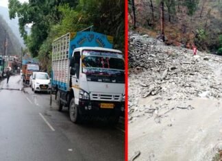 उत्तराखंड: नैनीताल के प्रसिद्ध कैंची धाम में तेज बारिश से तबाही kainchi dham nainital