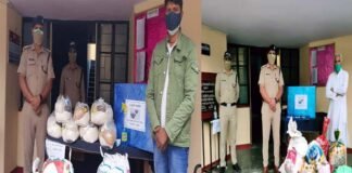 मिशन हौसला के तहत थाना सतपुली में समाजसेवियों ने दिए राशन किट mishan-hausala-satpuli