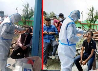 कल्जीखाल : कोरोना संक्रमण को देखते हुए स्वास्थ्य विभाग द्वारा क्षेत्र में कोरोना की RT-PCR जांच शुरू
