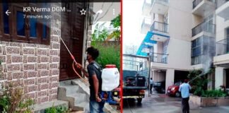 जनपद गौतमबुद्ध नगर में शहरी व ग्रामीण क्षेत्रों में लगातार कराया जा रहा सेनिटाइजेशन, 365 टीमें जुटीं काम पर : मलेरिया अधिकारी sanitation is being done in urban and rural areas