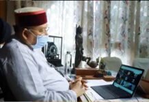 एक्शन में महाराज, पौड़ी जिले के अधिकारियों के साथ वर्चुअल बैठक कर पूरे जनपद में टीकाकरण और कोरोना जांच बढ़ाने के दिए निर्देश satpal-maharaj