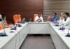 उत्तराखंड राज्य आपदा प्रबंधन प्राधिकरण ने आगामी मानसून के सन्दर्भ मे सैन्य, अर्धसैन्य बलों एवं दूरसंचार विभाग के अधिकारियों के साथ की बैठक Meeting with officers of military, paramilitary forces and telecom department