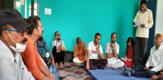मलेठी स्थित वृद्ध आश्रम में गरीब, विधवाओं की बेटियों की सामूहिक शादी कराने हेतु कमेटी का गठन Malethi-old-age-ashram