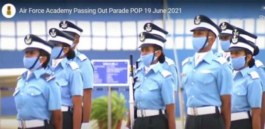 air force passing out pared