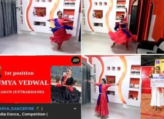 कथक नृत्य में उत्तराखंड से उम्मीद जगाती नवोदित नृत्यांगना सौम्या वेदवाल kathak-dancer-Soumya-vedwal
