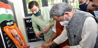डॉ. श्यामाप्रसाद मुखर्जी के बलिदान दिवस पर मुख्यमंत्री तीरथ ने पुष्पांजलि अर्पित कर दी श्रद्धांजलि martyrdom day of Dr. Shyamaprasad Mukherjee