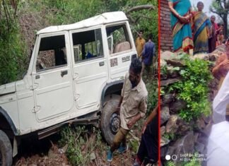 सतपुली : मैक्स दुर्घटना में बच्चे की मौत, सात लोग घायल max-accident-near-satpuli