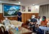 विभिन्न समस्याओं को लेकर मुख्यमंत्री से मिले उत्तराखंड नवनिर्माण पार्टी (उनपा) के पदाधिकारी Officials of Uttarakhand Navnirman Party met CM regarding various problems