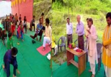 श्री डांडा नागराजा में तीन दिवसीय योग प्रशिक्षण शिविर संपन्न yoga-camp
