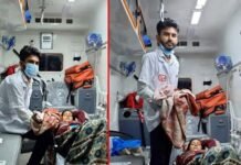 पौड़ी गढ़वाल : ईएमटी ऋतिक ने 108 एंबुलेंस में सफल प्रसव करवाकर बचाई जान 108 ambulance service