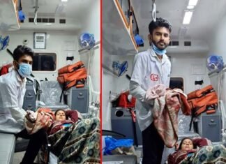 पौड़ी गढ़वाल : ईएमटी ऋतिक ने 108 एंबुलेंस में सफल प्रसव करवाकर बचाई जान 108 ambulance service