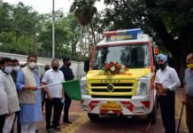 सीएम धामी ने बेसिक लाइफ सपोर्ट एम्बुलेंस को जनपद चमोली के लिए किया रवाना, श्रीनगर और बदरीनाथ के मध्य होगा संचालन। Basic Life Support Ambulance