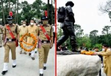 मुख्यमंत्री पुष्कर सिंह धामी ने चीड़बाग शौर्य स्थल में पुष्पचक्र अर्पित कर शहीद सैनिकों को श्रद्धांजलि दी Chirbagh Shaurya Sthal