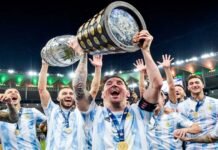 अर्जेंटीना ने जीता कोपा अमेरिका 2021 का ख़िताब, मेसी की कप्तानी में 28 साल बाद अर्जेंटीना बना चैंपियन Messi-wins-copa-america-trophy