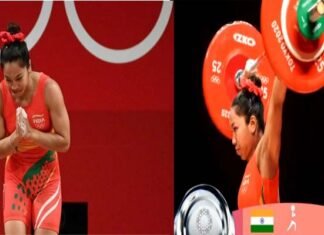 Tokyo Olympics 2021: टोक्यो ओलंपिक में मीराबाई चानू ने रचा इतिहास, भारत को दिलाया पहला मेडल Mirabai-Chanu-indian-weightlifter