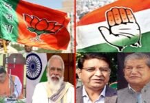 बेचैन विपक्ष : उत्तराखंड में भाजपा के कुमाऊं और युवा दांव में ‘अटकी’ कांग्रेस नहीं बना पा रही नई टीम bjp-congress-in-uttarakhand
