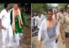 फूटा गुस्सा : भाजपा नेताओं की पब्लिक ने की किरकिरी, एक के कपड़े फाड़े तो दूसरे को पानी में घुमाया