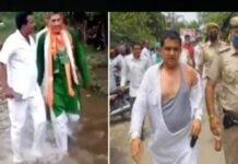 फूटा गुस्सा : भाजपा नेताओं की पब्लिक ने की किरकिरी, एक के कपड़े फाड़े तो दूसरे को पानी में घुमाया