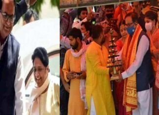 अयोध्या से बसपा ने ब्राह्मण सम्मेलन में मिशन 22 के एजेंडे में राम मंदिर पर भी लगाया दांव bsp Brahmin convention from Ayodhya