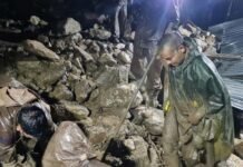 उत्तरकाशी में बादल फटने से तीन लोगों की मौत, चार लापता cloud burst in mando village uttarkashi