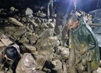 उत्तरकाशी में बादल फटने से तीन लोगों की मौत, चार लापता cloud burst in mando village uttarkashi