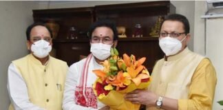 केंद्रीय पर्यटन मंत्री से मिले सीएम पुष्कर धामी, ऋषिकेश में स्पेशल टूरिज्म जोन योजना की मंजूरी की मांग cm-dhami
